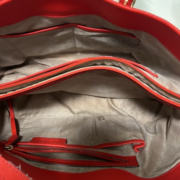 Michael Kors Scarlet Red Tote Bag - Picture 6 of 9